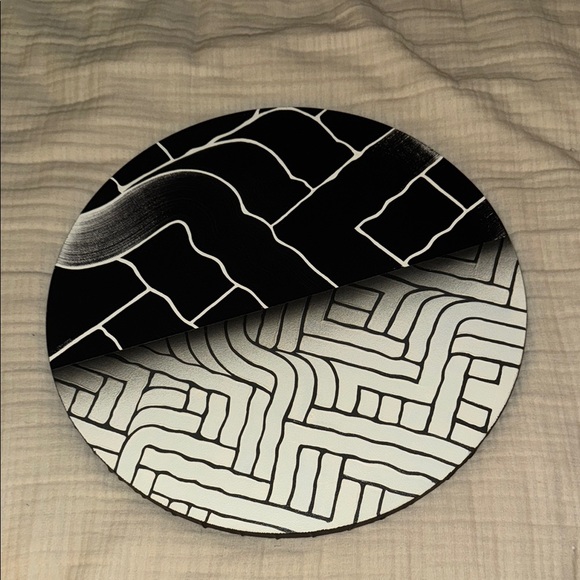 Other - Abstract Black and White Art Piece